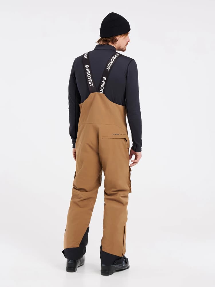 Protest Prtarello Salopette Skibroek Heren Middenbruin Xs thumbnail 3