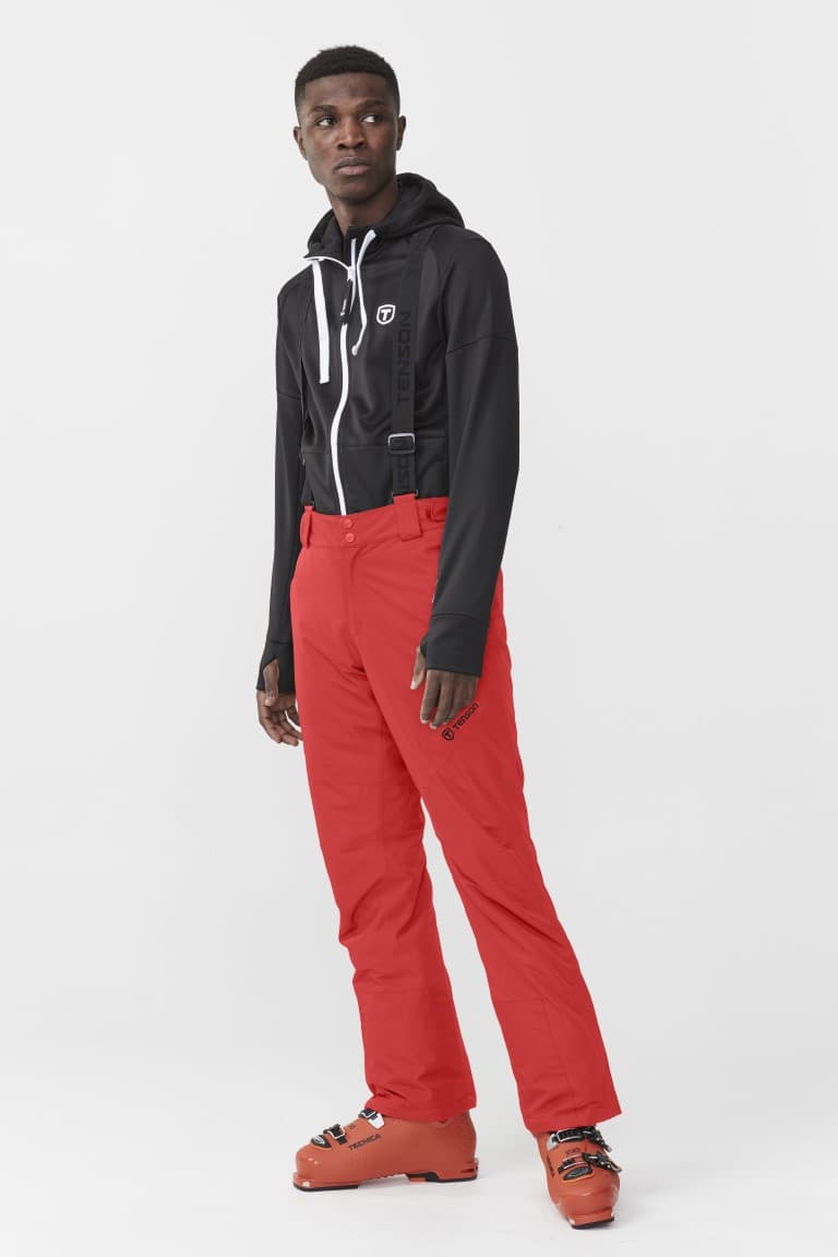 Tenson Radient Skibroek Heren Rood 2xl thumbnail 4