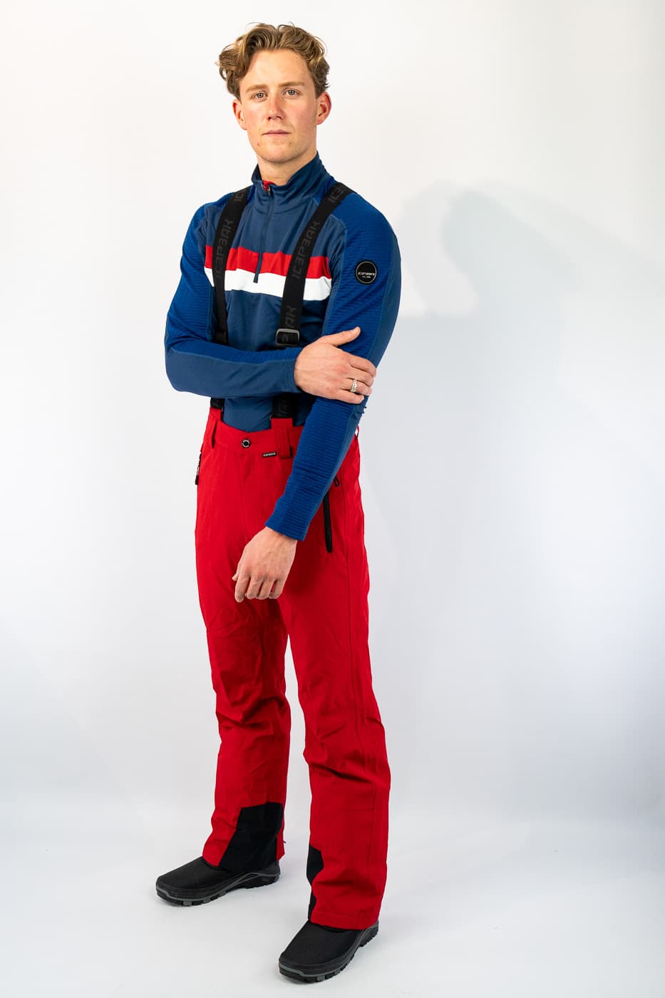 Ice Peak Freiberg Skibroek Heren Rood 3xl/58 thumbnail 3