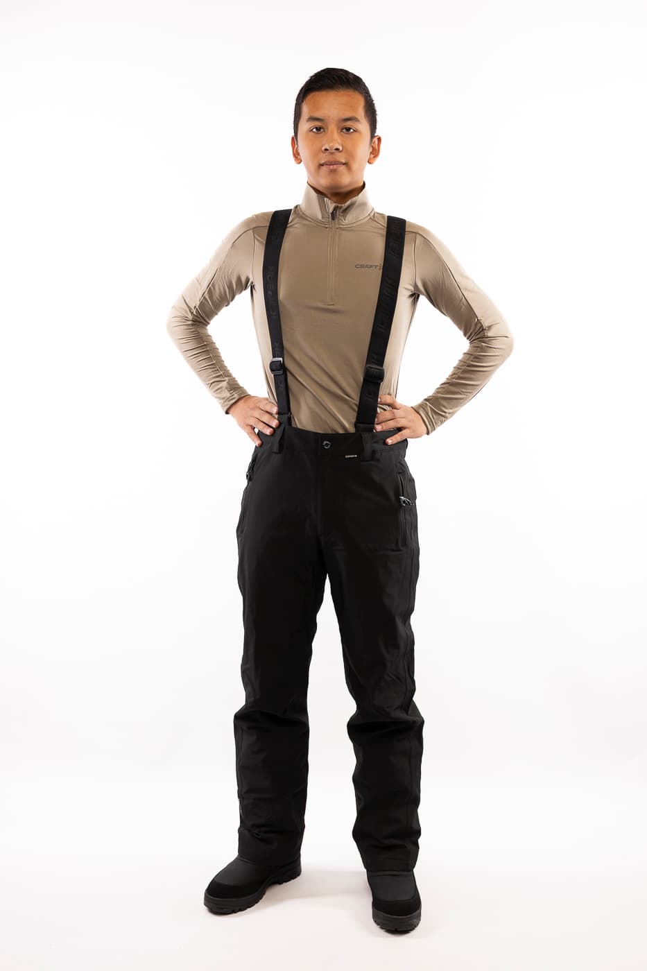 Ice Peak Freiberg Full Stetch Skibroek Heren Zwart L/52 thumbnail 6