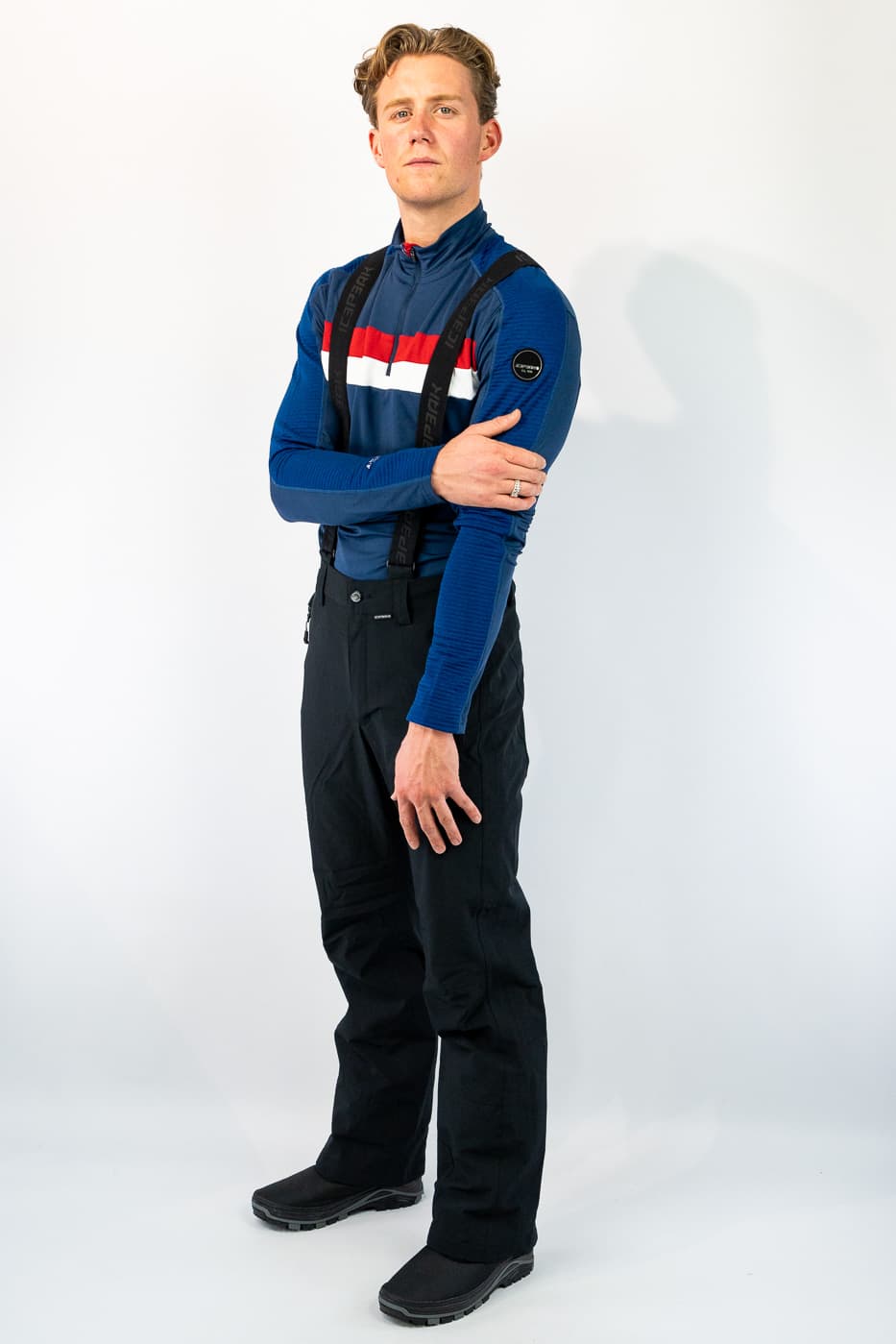 Ice Peak Freiberg Skibroek Heren Zwart 2xl/28b thumbnail 3