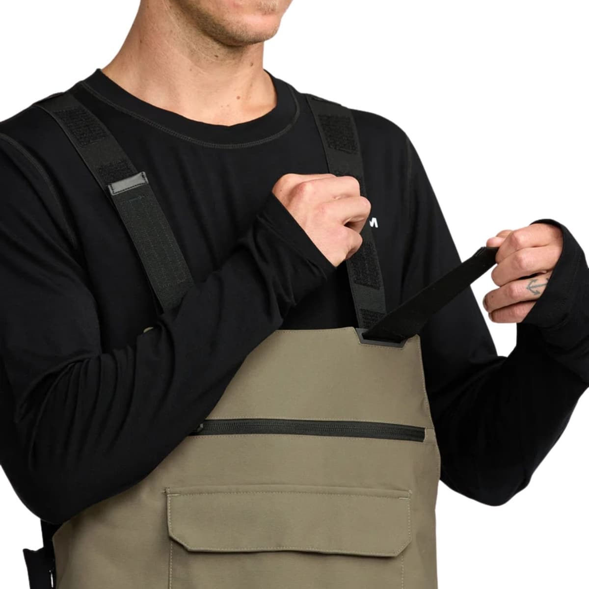 Volcom Roan Bib Overall Ski/snowboardbroek Heren Beige M thumbnail 4