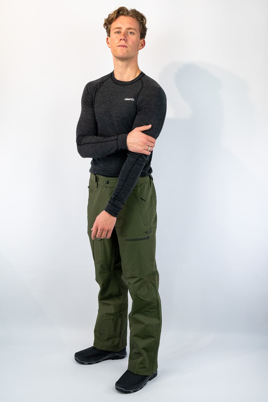 Oakley Divisional Cargo Shell Ski/snowboardbroek Heren Groen S thumbnail 3