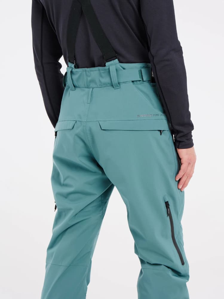 Protest Miikka Ski/snowboardbroek Heren Groen Xxl thumbnail 2