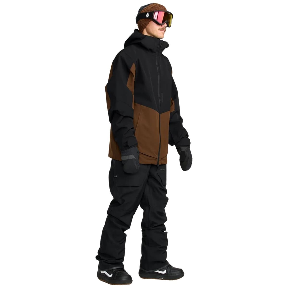 Volcom Roan Bib Overall Ski/snowboardbroek Heren Zwart Xl thumbnail 2
