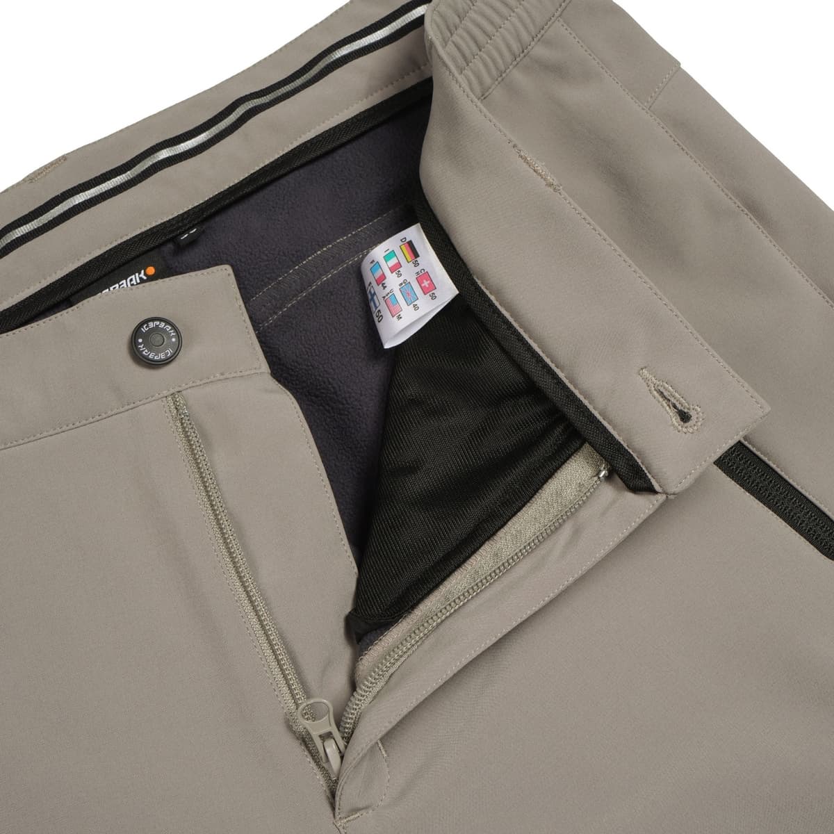 Ice Peak Frankfurt Softshell Broek Heren Grijs 2xl/56 thumbnail 4