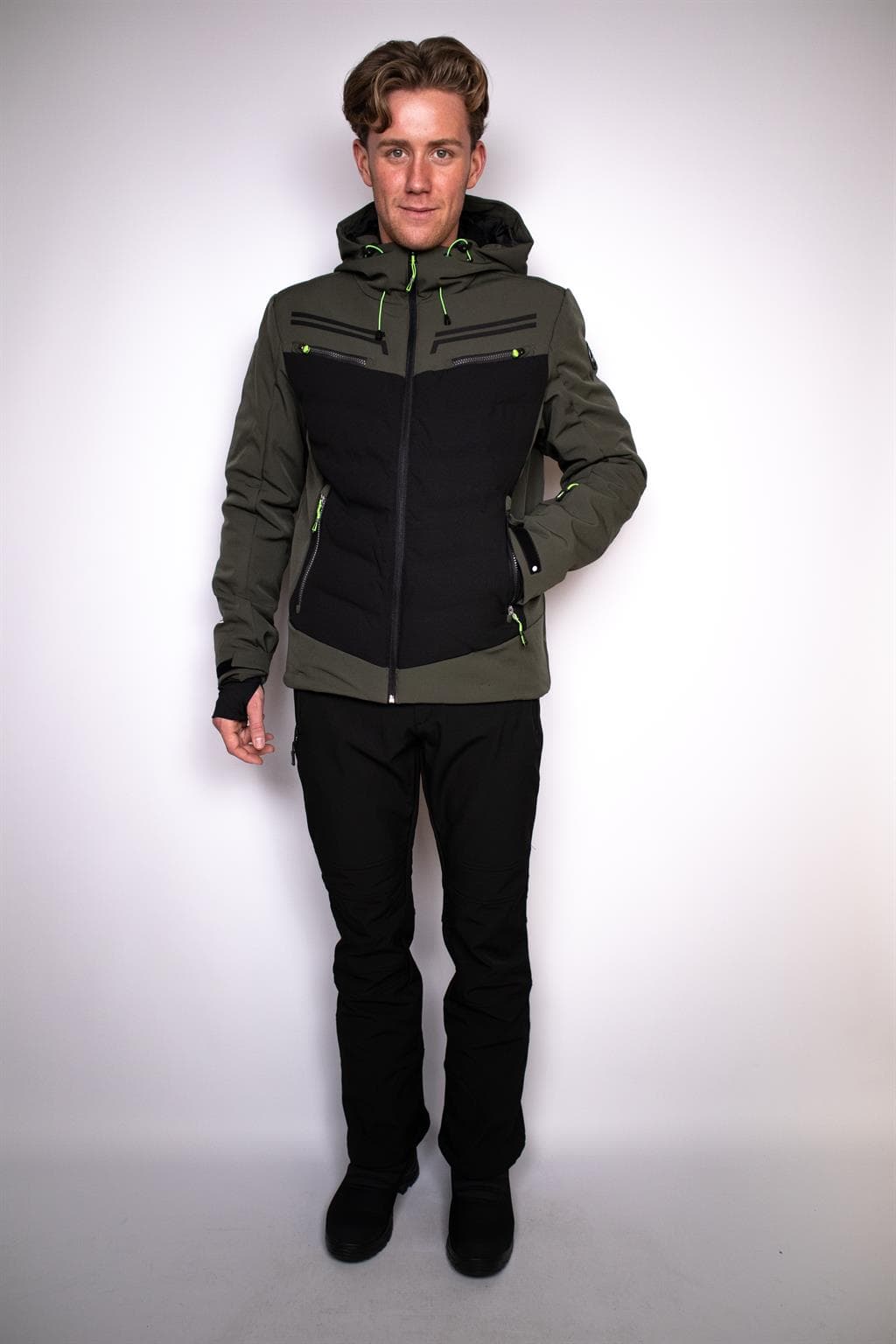 Ice Peak Erding Softshell Broek Heren Zwart S/48 thumbnail 4