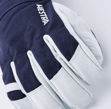 Hestra Beste Koop Army Leather Ski Handschoenen Heren Donkerblauw 11 thumbnail 2