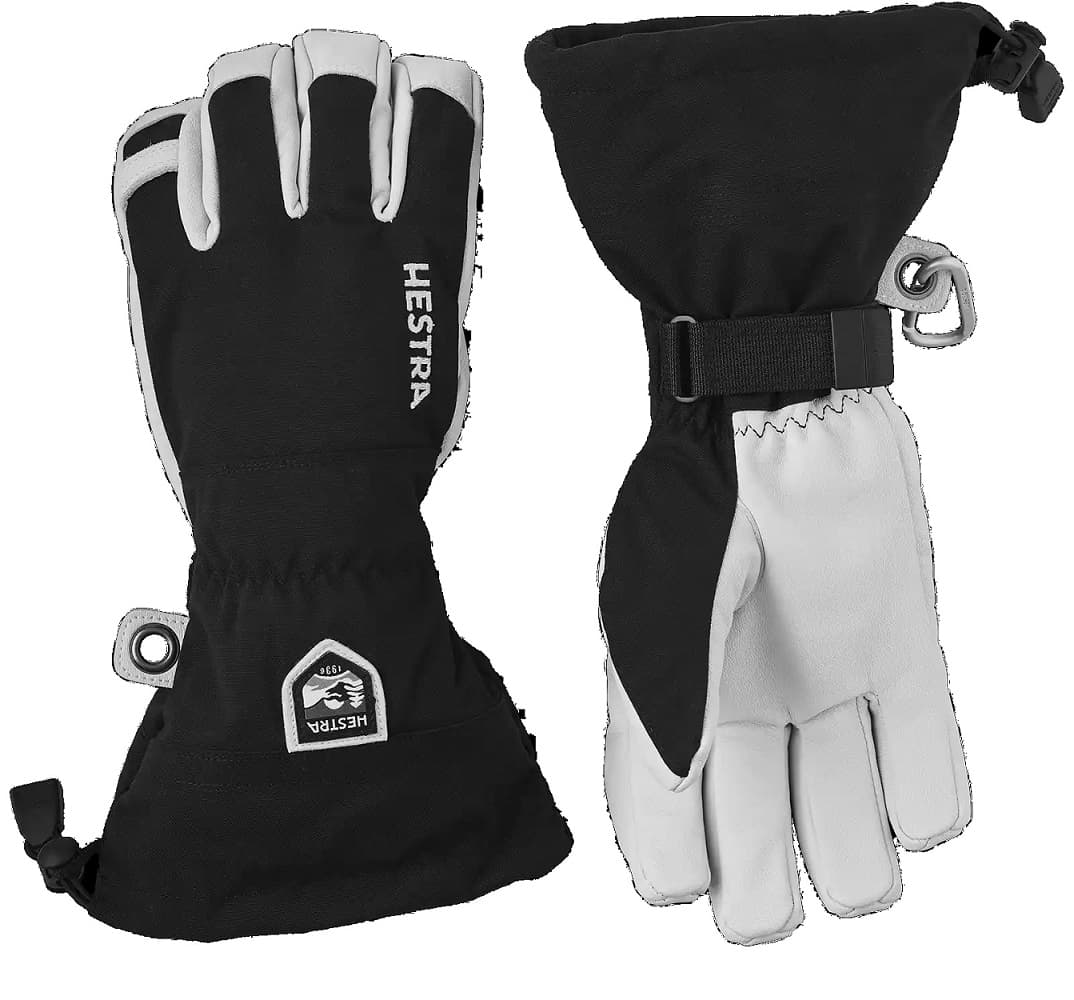 Hestra Beste Koop Army Leather Ski Handschoenen Heren Zwart 9