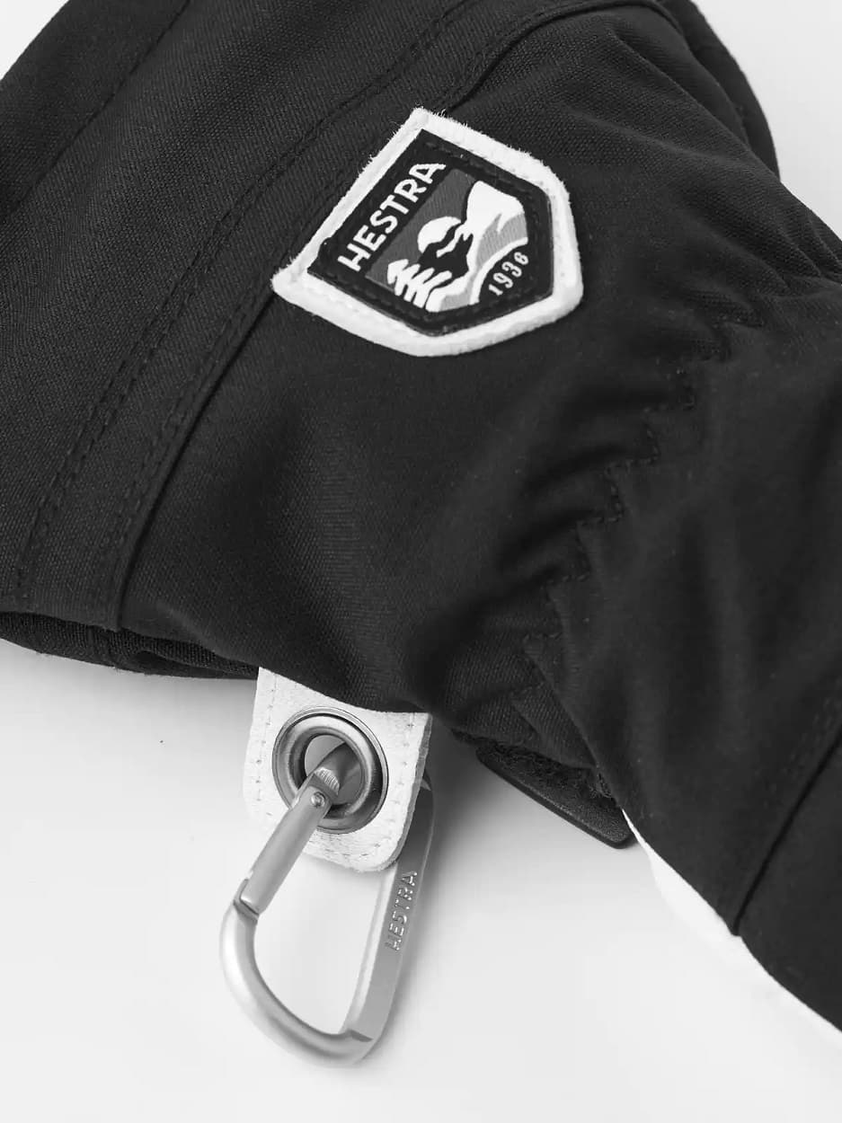 Hestra Beste Koop Army Leather Ski Handschoenen Heren Zwart 9 thumbnail 5