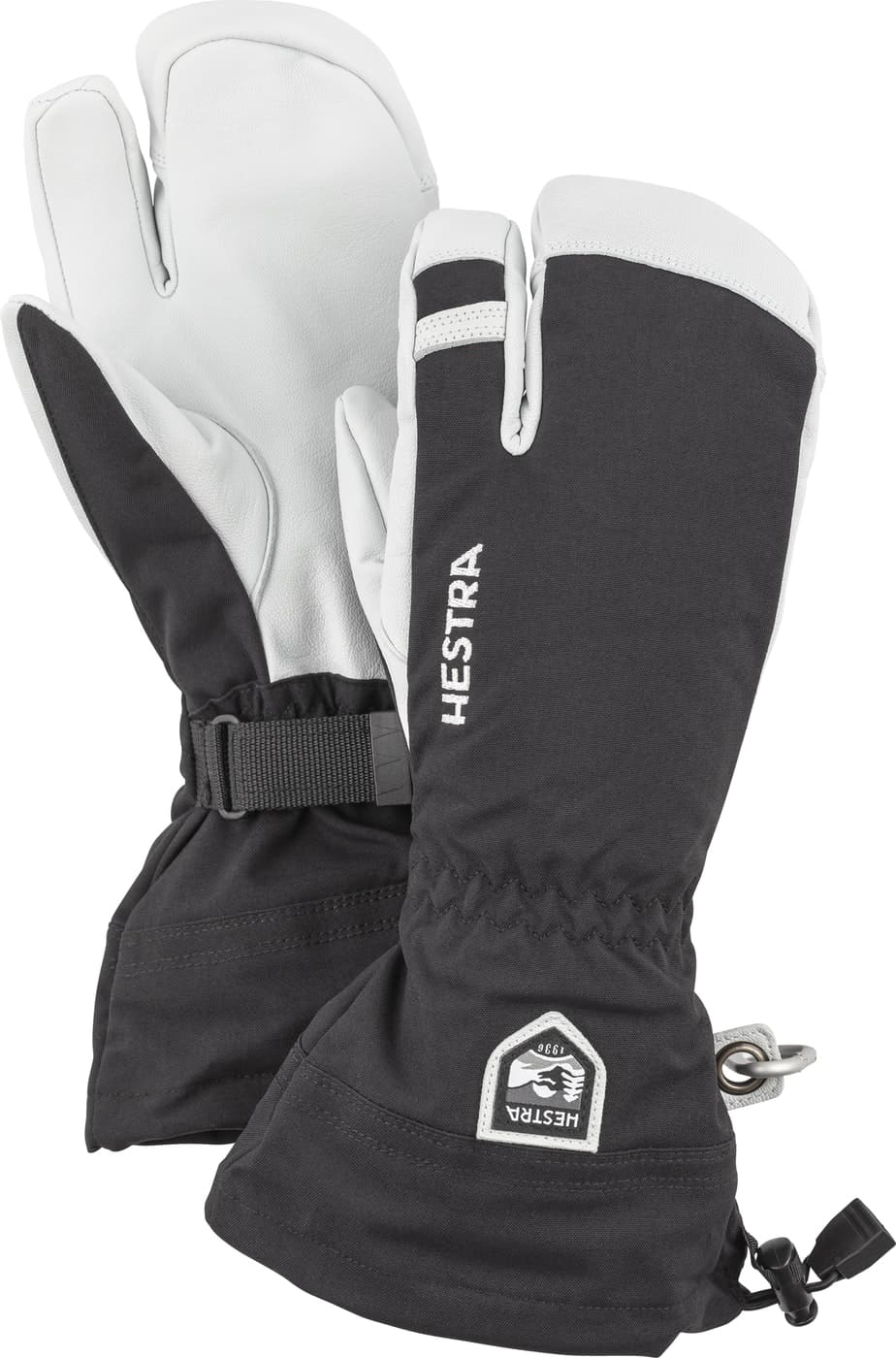 Hestra Army Leather Heliski Ski Handschoenen Heren Zwart 11
