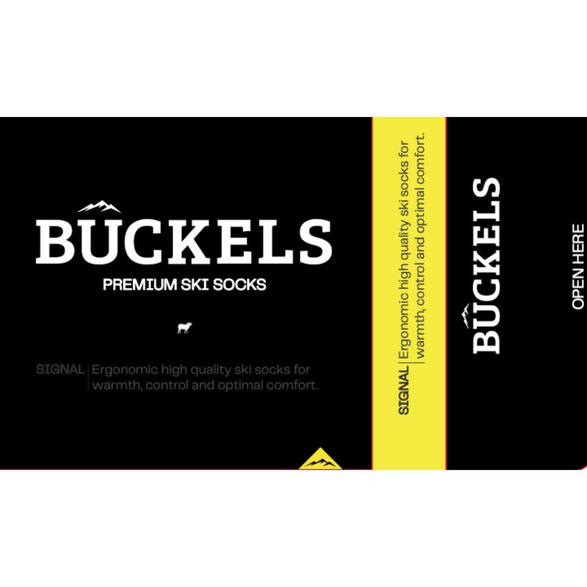 Buckels Marguns Voorgevormde Skisokken Wit 43-46 thumbnail 3