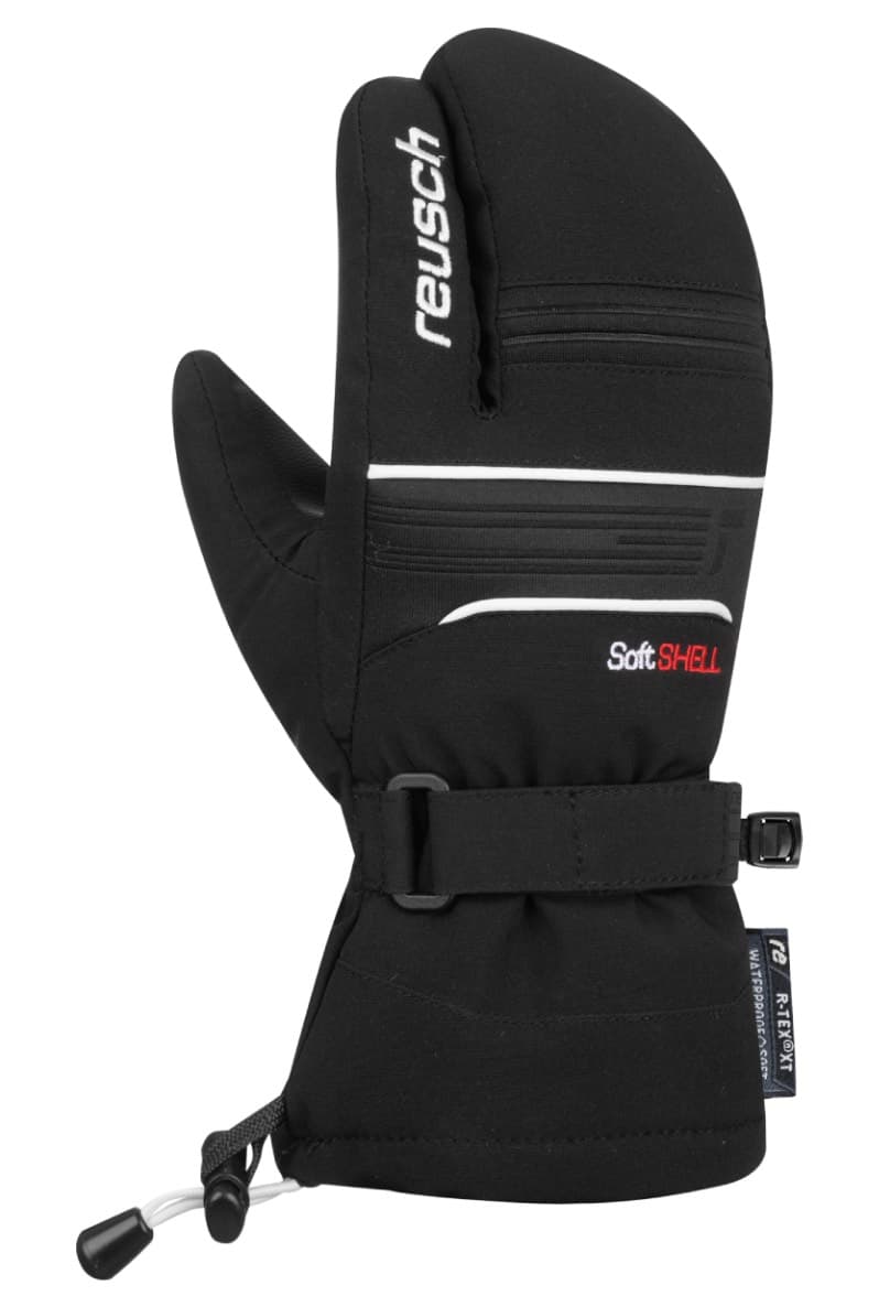 Reusch Kondor R-tex Lobster Skiwanten Junior Zwart 3.5 thumbnail 5