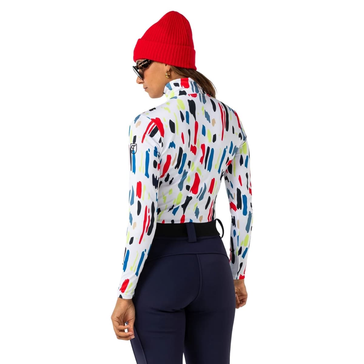 Falcon Oriane Ski Pully Dames Wit 2xl/44 thumbnail 4