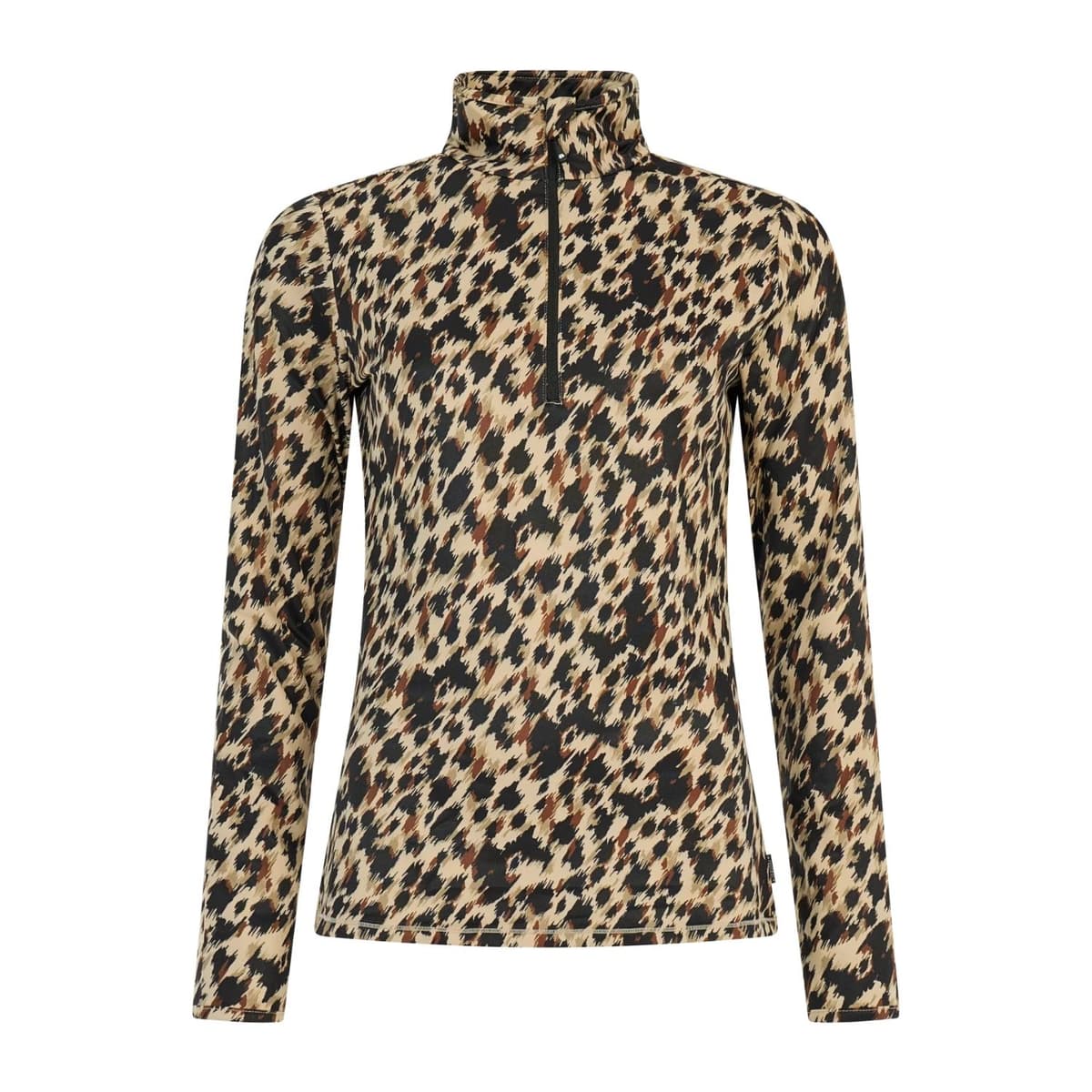 Protest Prtvessy 1/4 Zip Ski Pully Dames Beige S/36