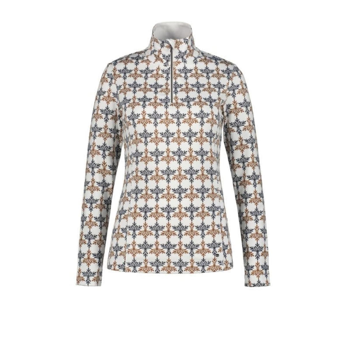 Luhta Hamanki Ski Pully Dames Bruin Dessin 2xl/44