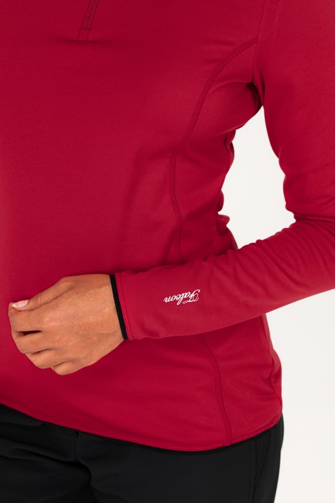 Falcon 2e Halve Prijs Flashlight Ski Pully Dames Rood Xl/42 thumbnail 2