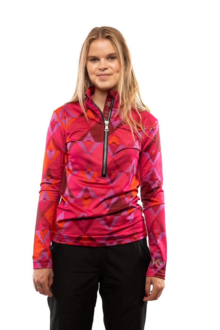 Kou Diamond Ski Pully Dames Pink S/36 thumbnail 5