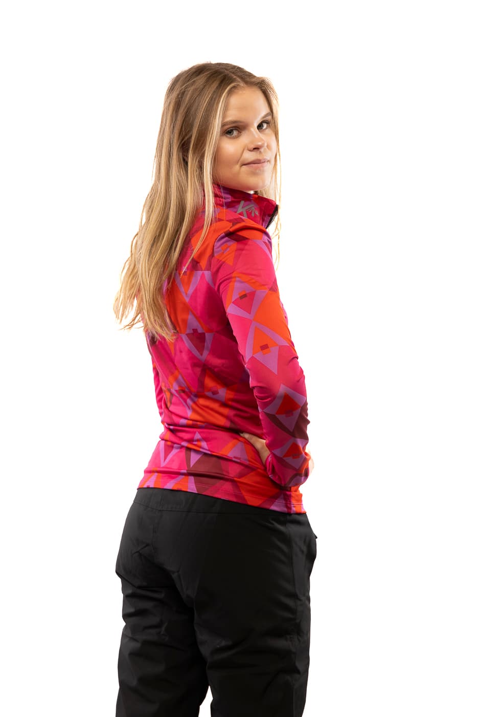 Kou Diamond Ski Pully Dames Pink S/36 thumbnail 4