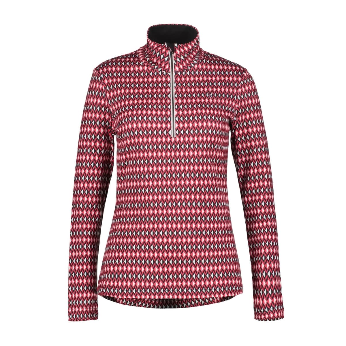 Luhta Peuratunturi Ski Pully Dames Rood Dessin Xl/42
