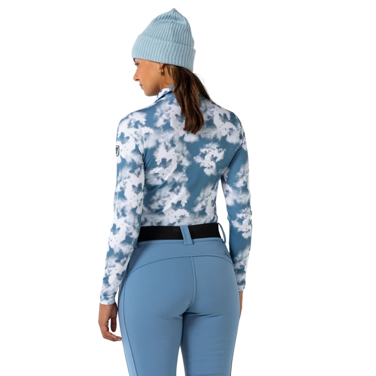 Falcon Orla Ski Pully Dames Blauw L/40 thumbnail 4