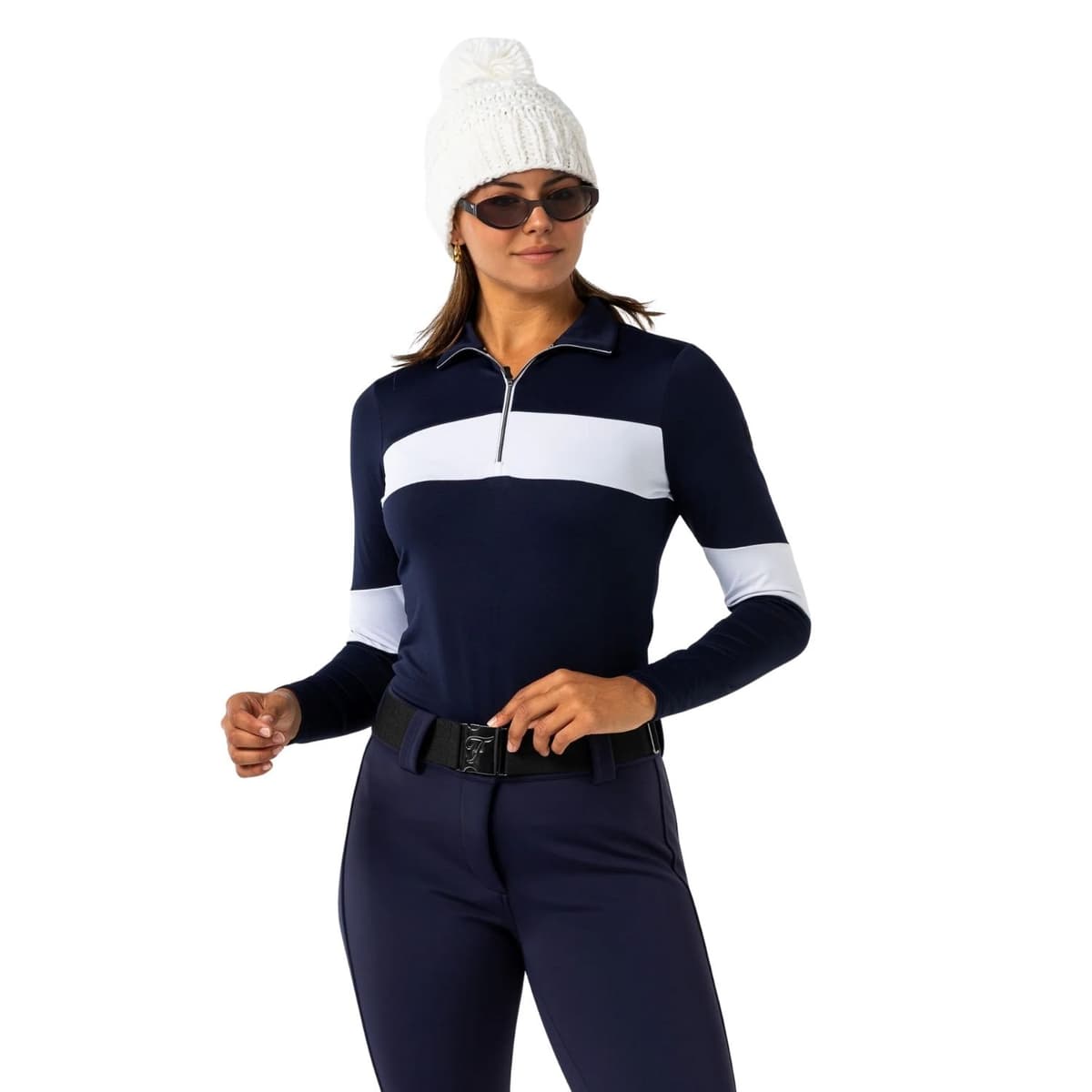 Falcon Orla Ski Pully Dames Donkerblauw L/40