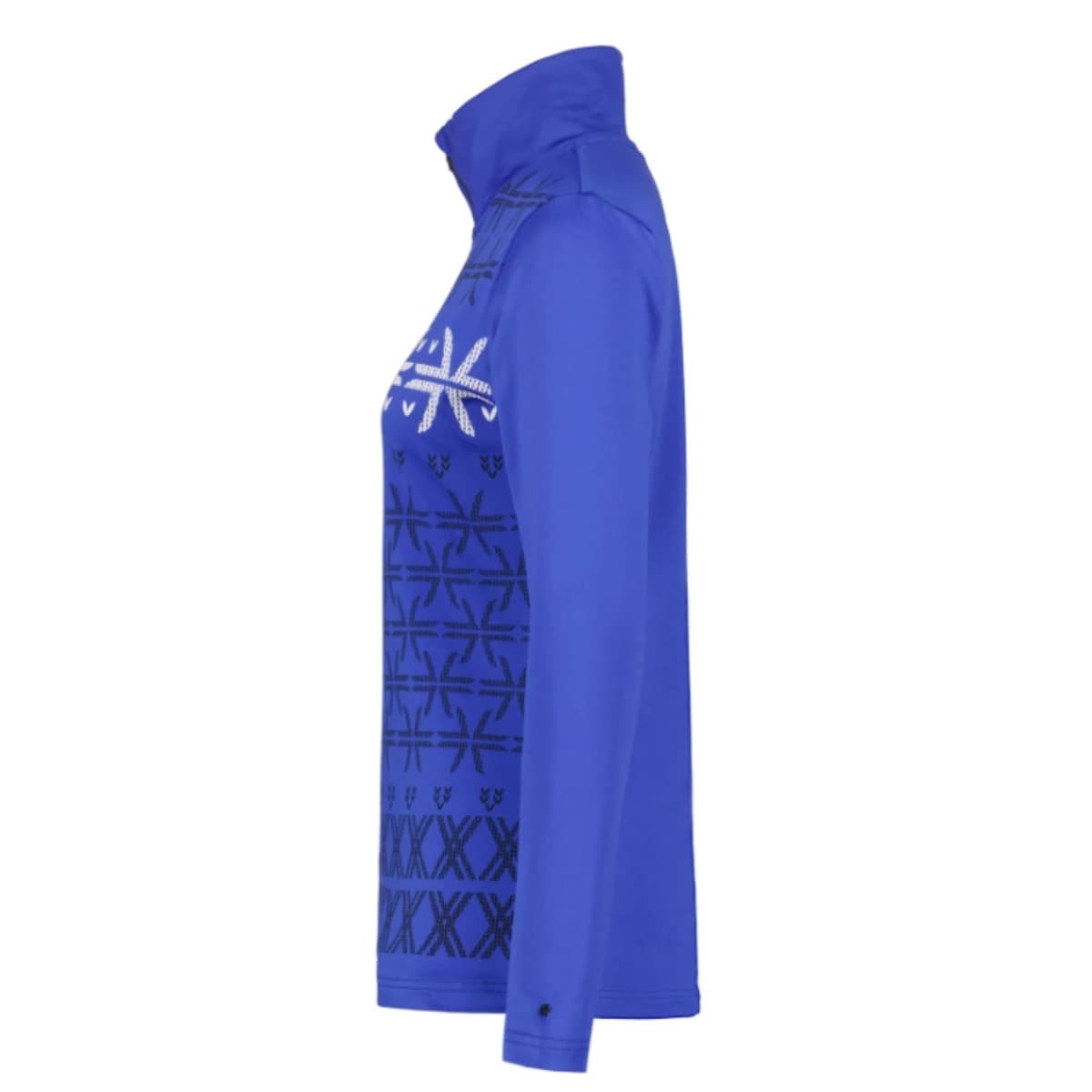 Luhta Ahjola Ski Pully Dames Blauw Dessin M/38 thumbnail 4