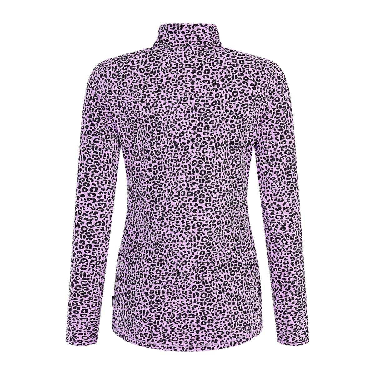 Protest Prtesher 1/4 Zip Ski Pully Dames Paars Dessin M/38 thumbnail 5