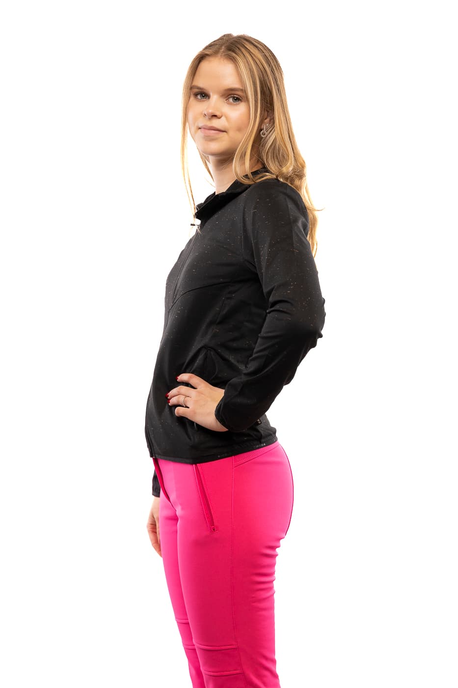 Ice Peak Eldred Ski Pully Dames Zwart M/38 thumbnail 3