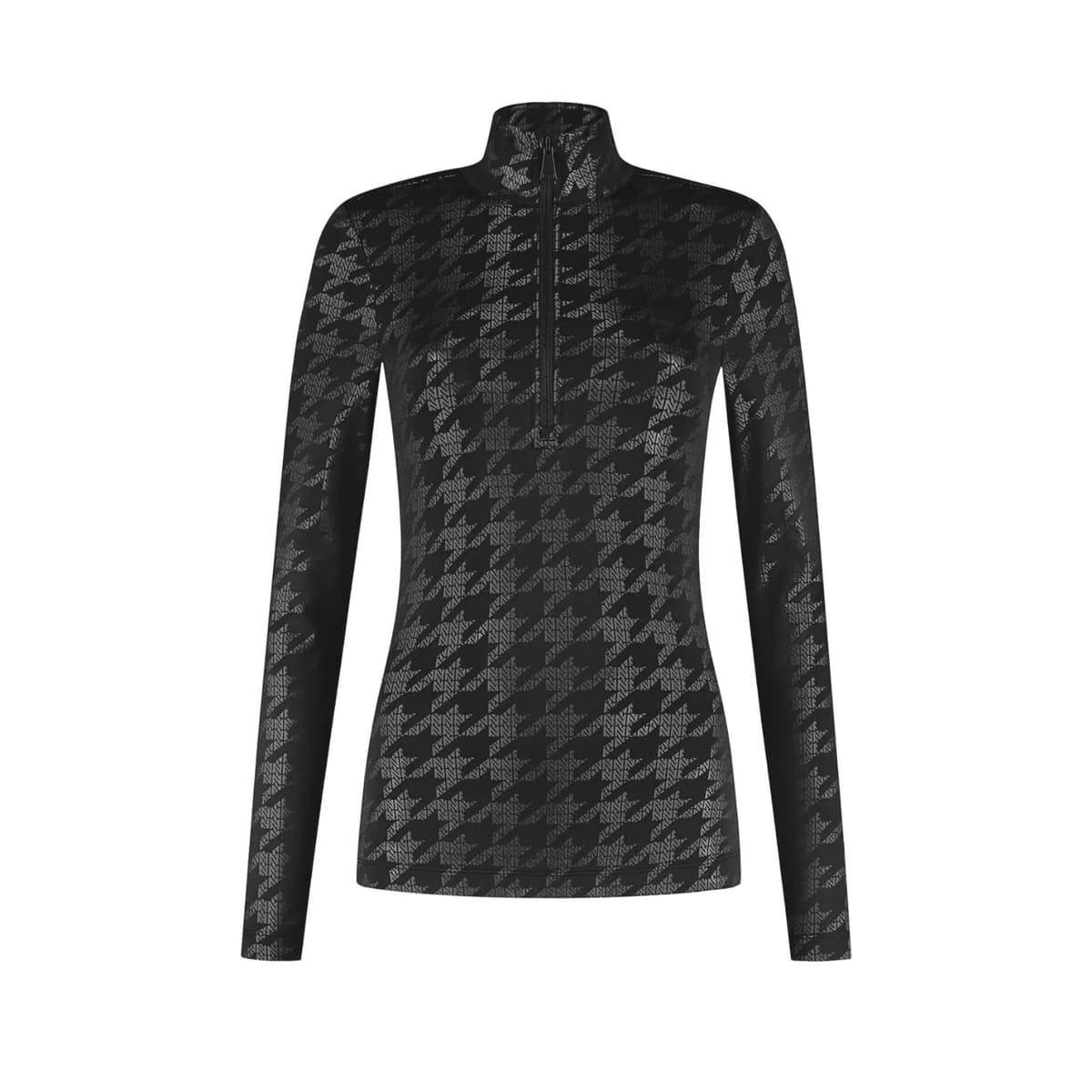 Nikkie Sportswear Geo Logo Ski Pully Dames Zwart L/40