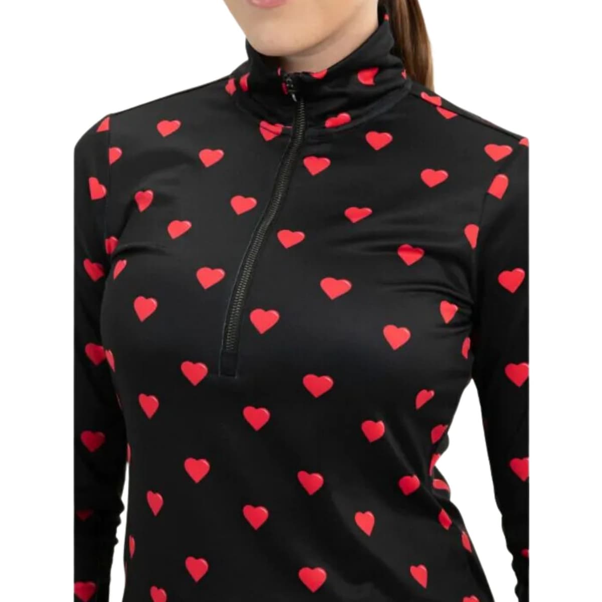 Falcon Palmira Ski Pully Dames Zwart L/40 thumbnail 3