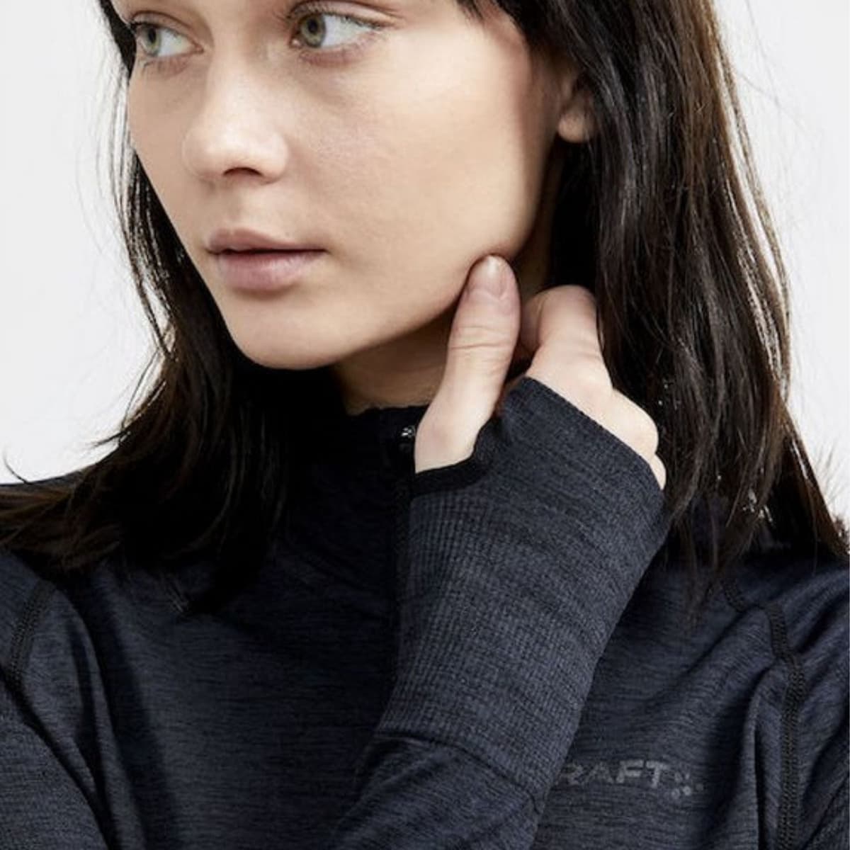 Craft Dry Active Comfort Ski Pully Dames Zwart L/40 thumbnail 3