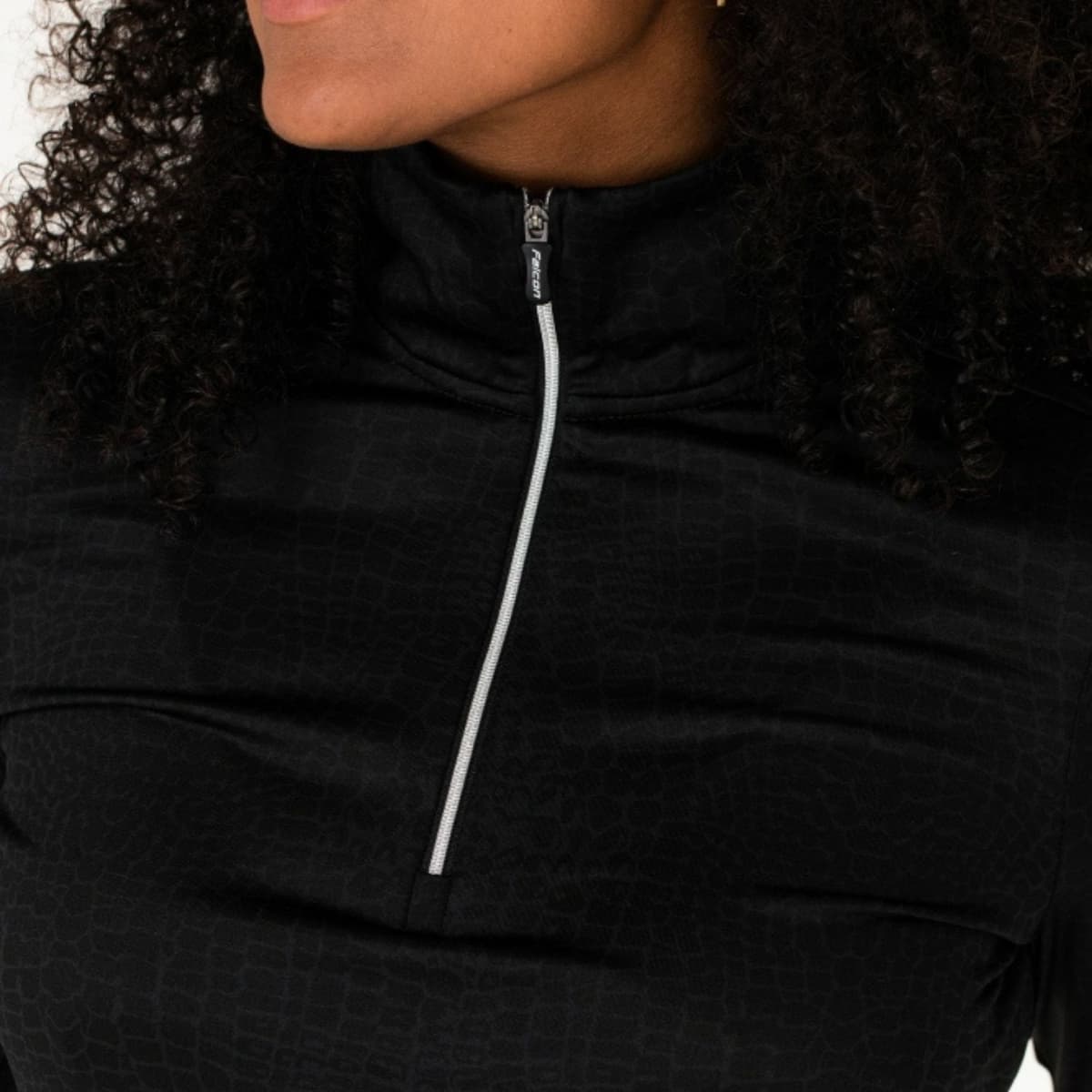 Falcon Feliz Ski Pully Dames Zwart Xl/42 thumbnail 3