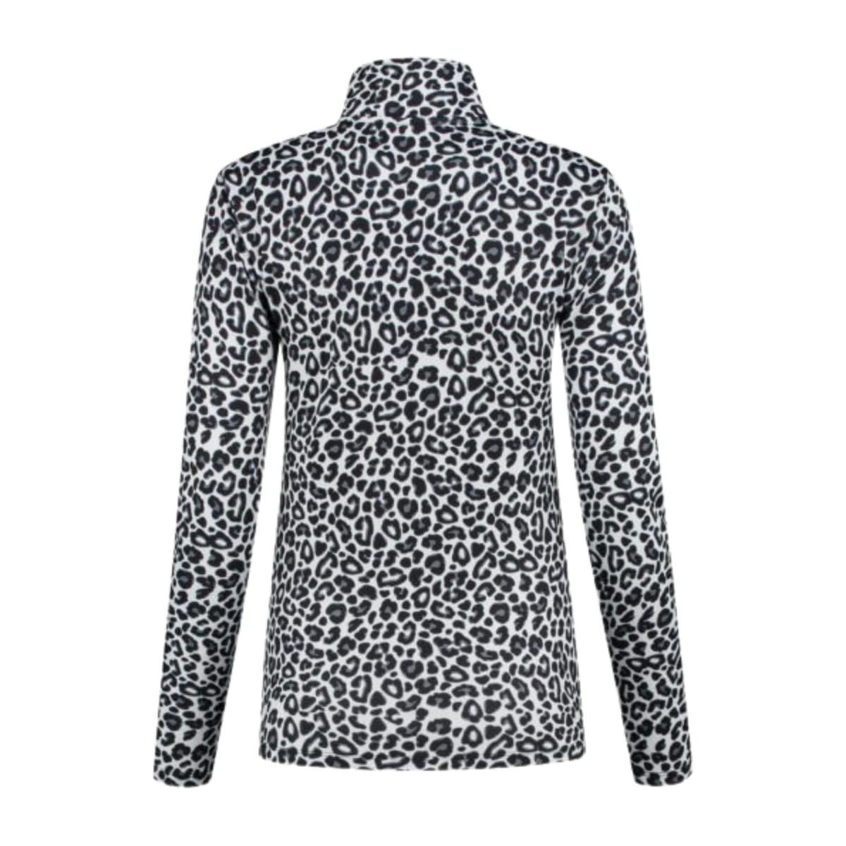 Kou Panter Ski Pully Dames Zwart Dessin Xs/34 thumbnail 7