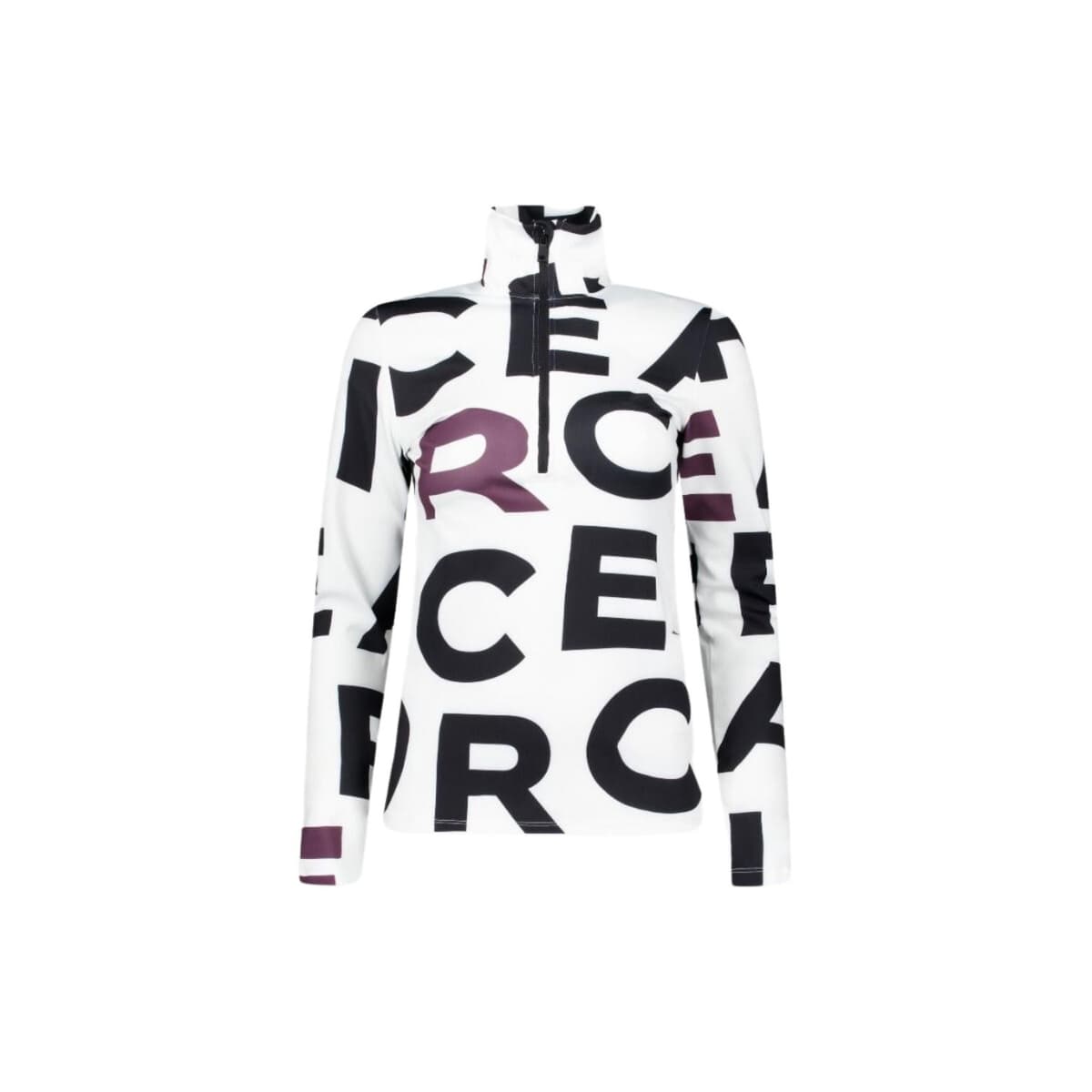 Airforce Squaw Vally Wording Ski Pully Dames Zwart Dessin Xs/34 thumbnail 4