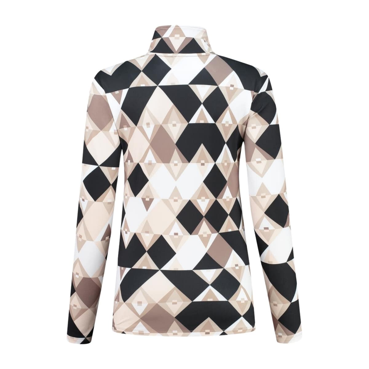 Kou Diamond Ski Pully Dames Zwart Dessin Xl/42 thumbnail 7