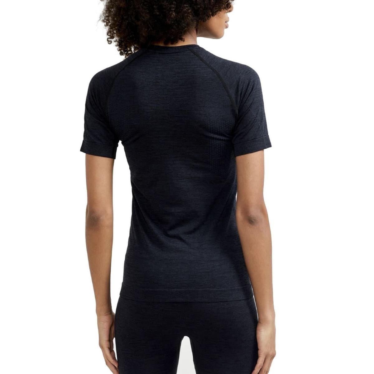 Craft Dry Active Comfort Korte Mouw Thermoshirt Dames Lange Mouw Zwart Xs/34 thumbnail 4