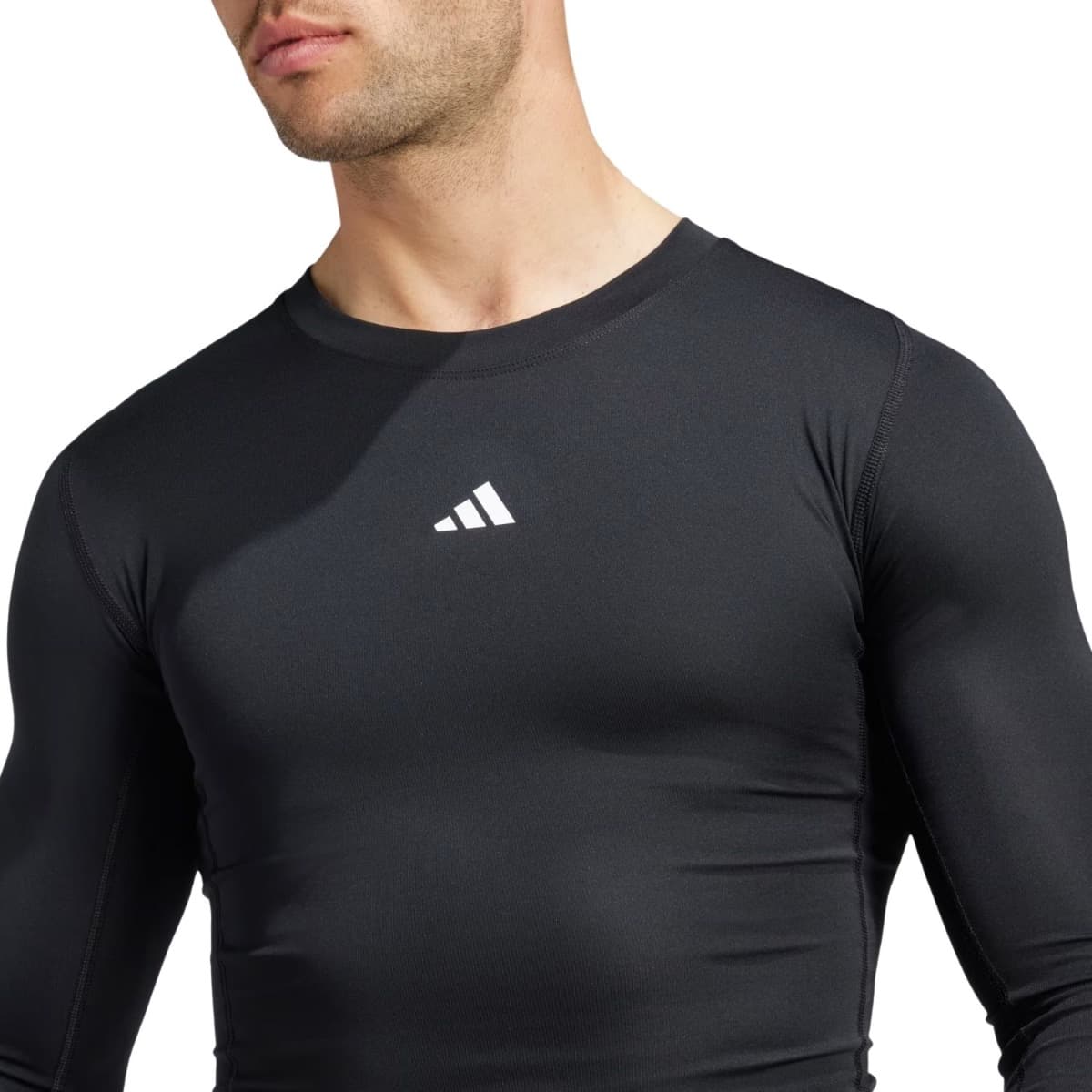 Adidas Performance Tf Thermoshirt Heren Zwart Xs thumbnail 2