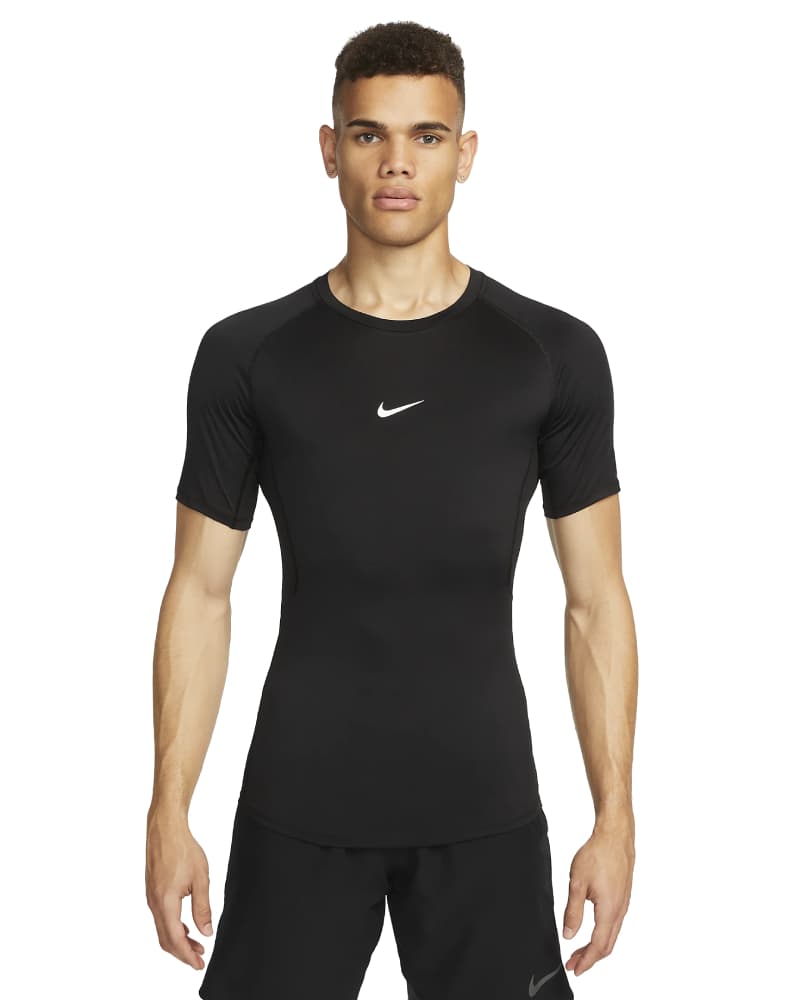 Nike Pro Dri-fit Thermoshirt Heren Lange Mouw Zwart Xxl