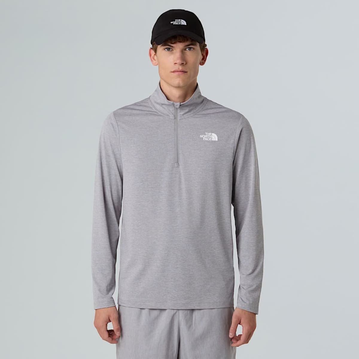 The North Face 24/7 1/4 Zip Skipully Heren Grijs S thumbnail 5