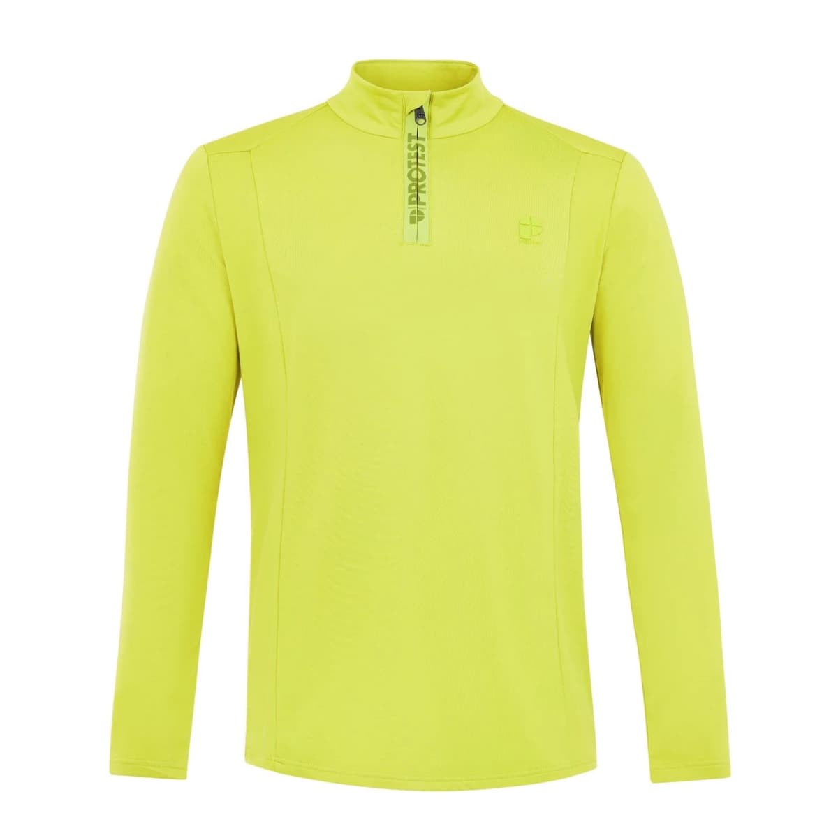Protest Rewill 1/4 Zip Skipully Heren Geel L