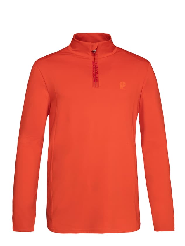 Protest Will 1/4 Zip Top Skipully Heren Oranje Xl
