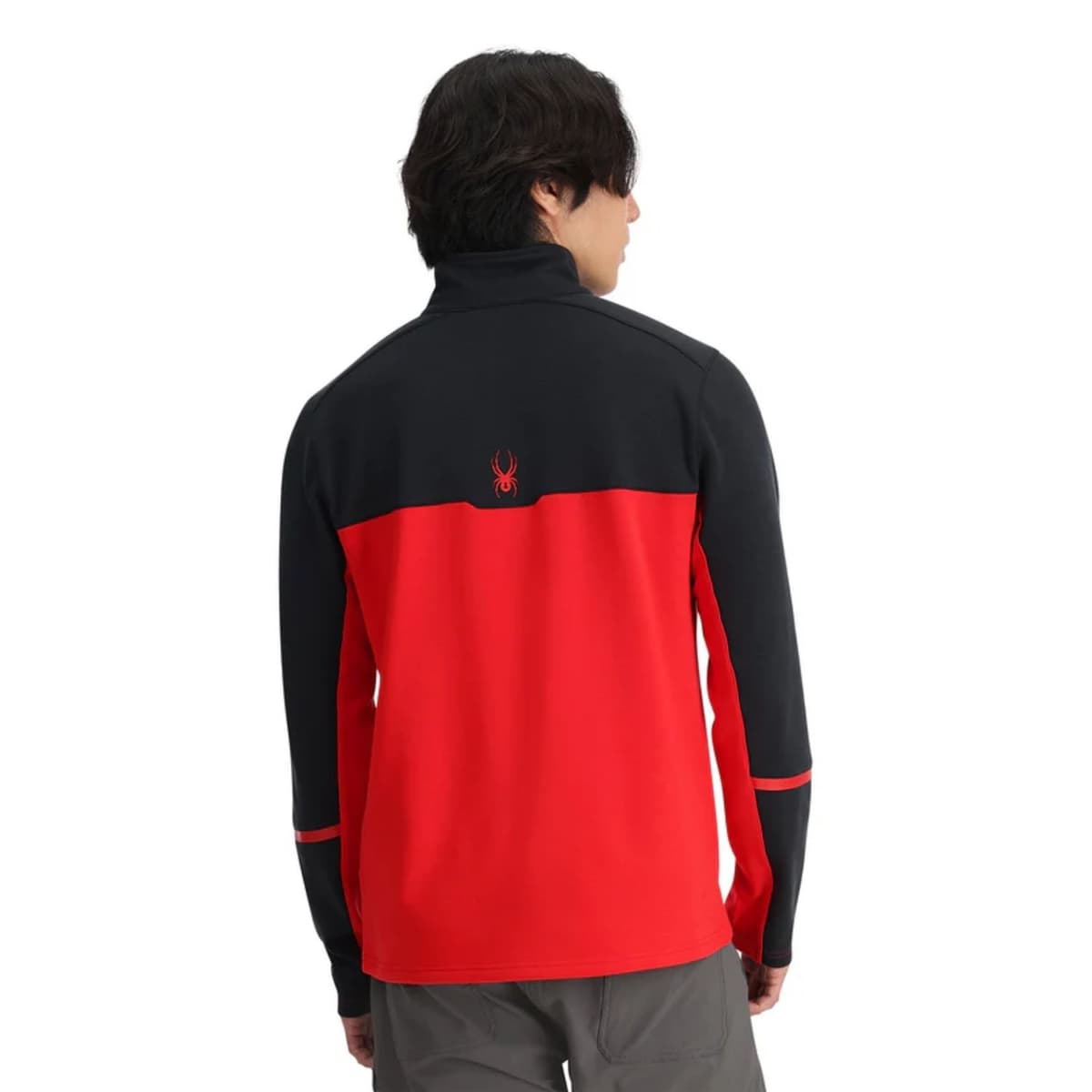 Spyder Speed Fleece 1/3 Zip Skipully Heren Rood L thumbnail 3