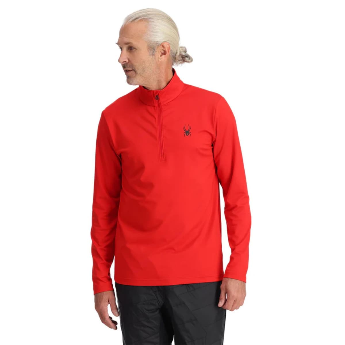 Spyder Prospect 1/2 Zip Skipully Heren Rood L thumbnail 4