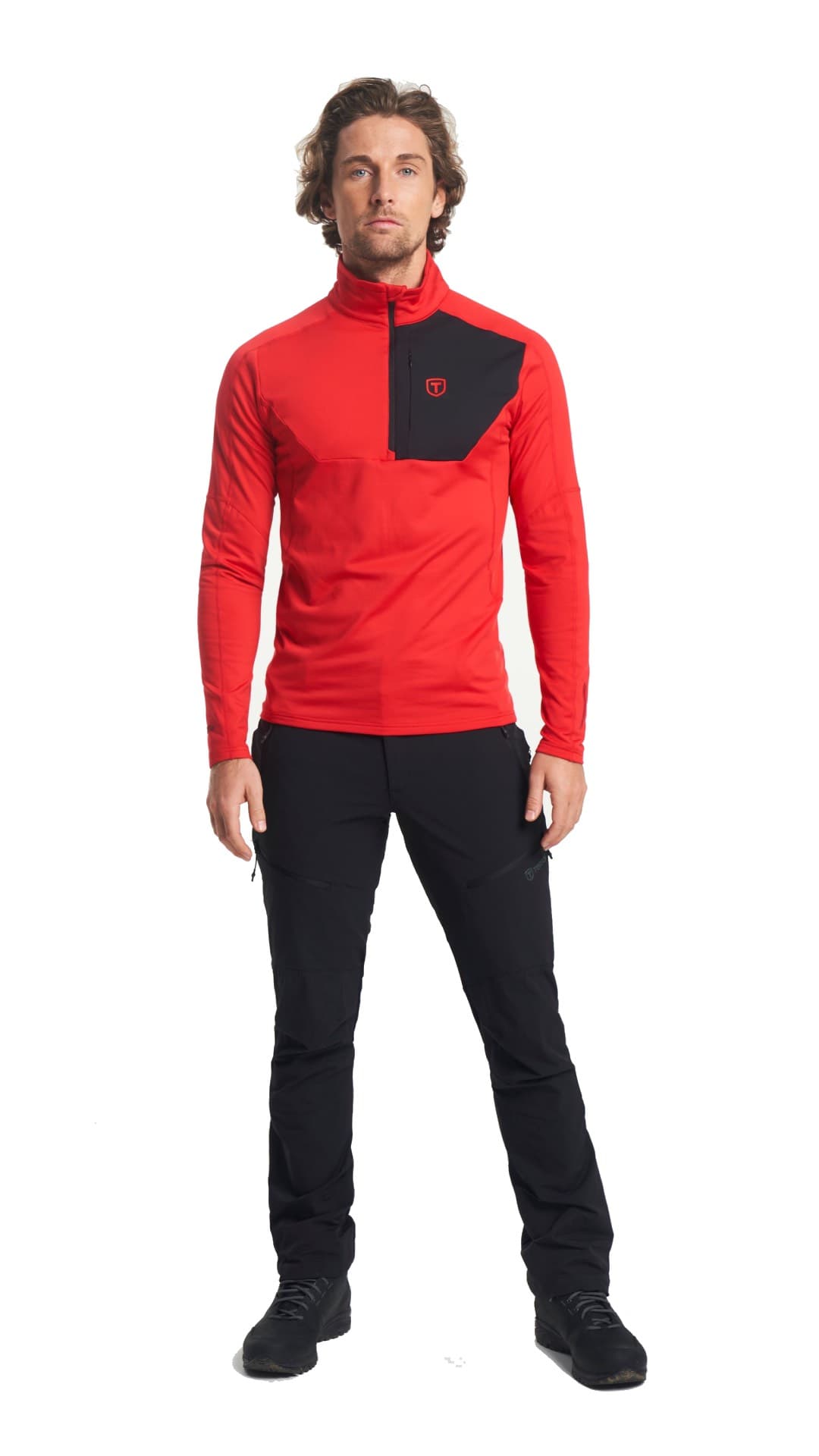 Tenson Txlite Half Zip Skipully Heren Rood 2xl thumbnail 2