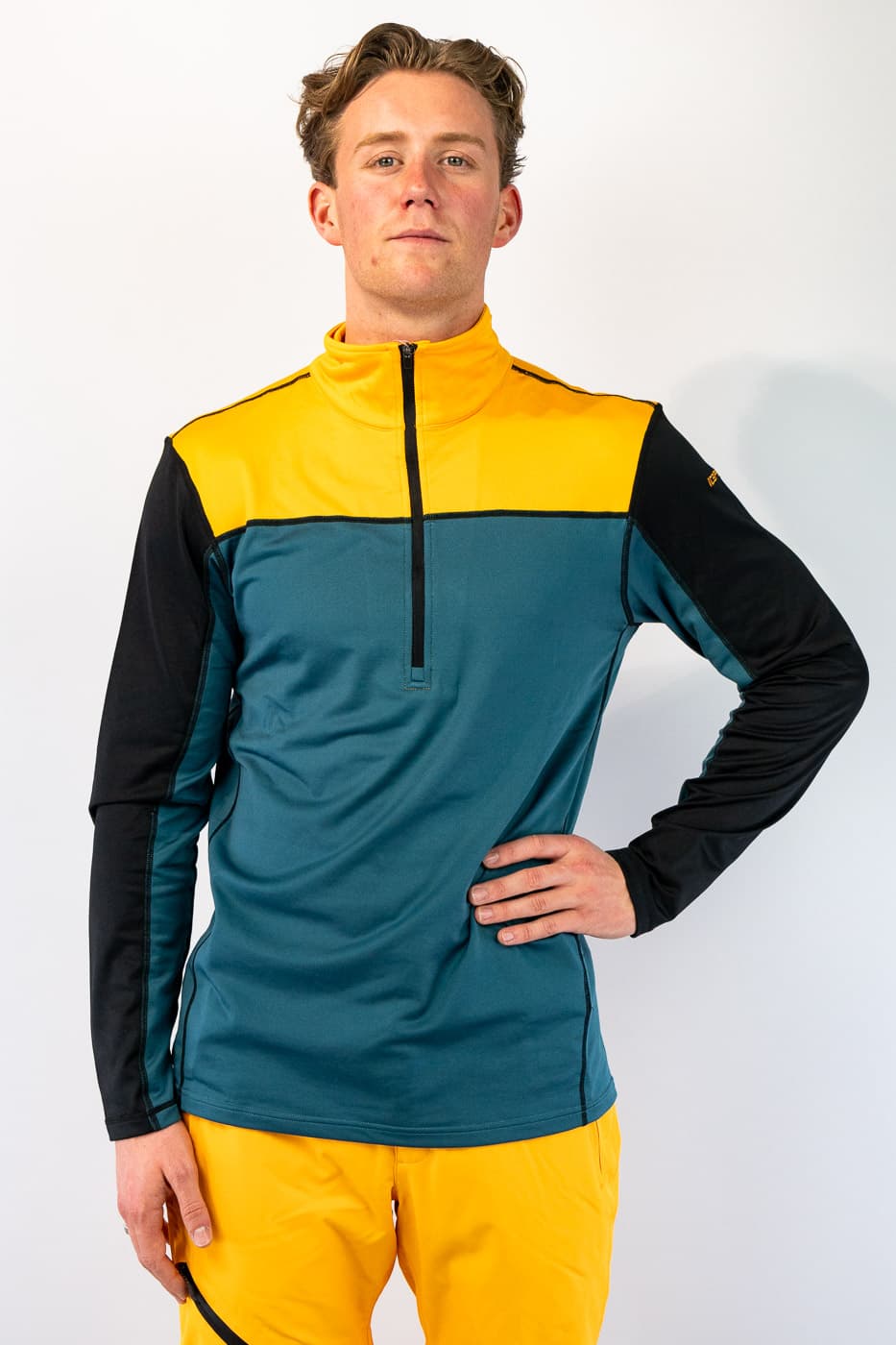 Ice Peak Caseville Skipully Heren Blauw Dessin S