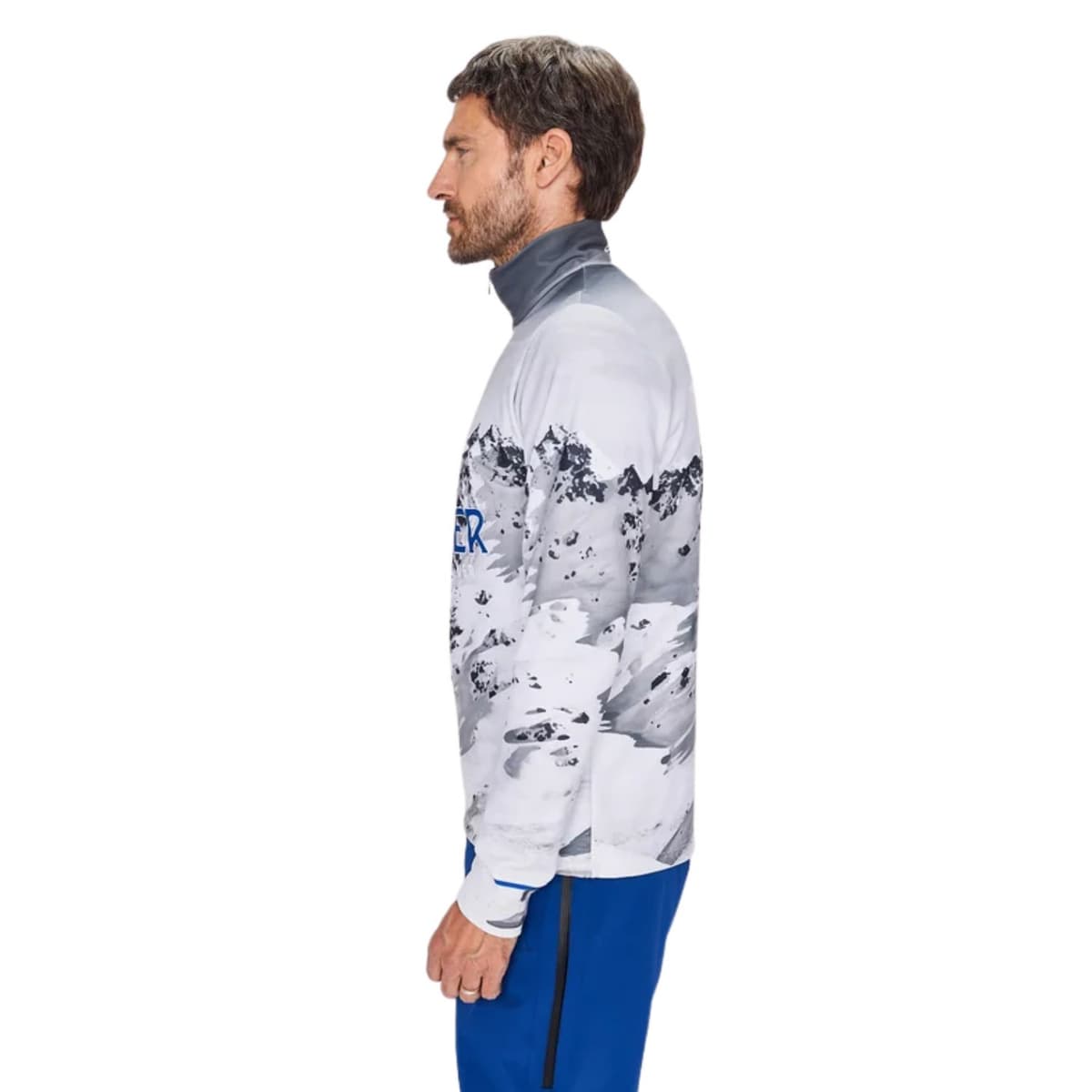 Altitude 8848 Lee Ski Skipully Heren Blauw Dessin M thumbnail 3