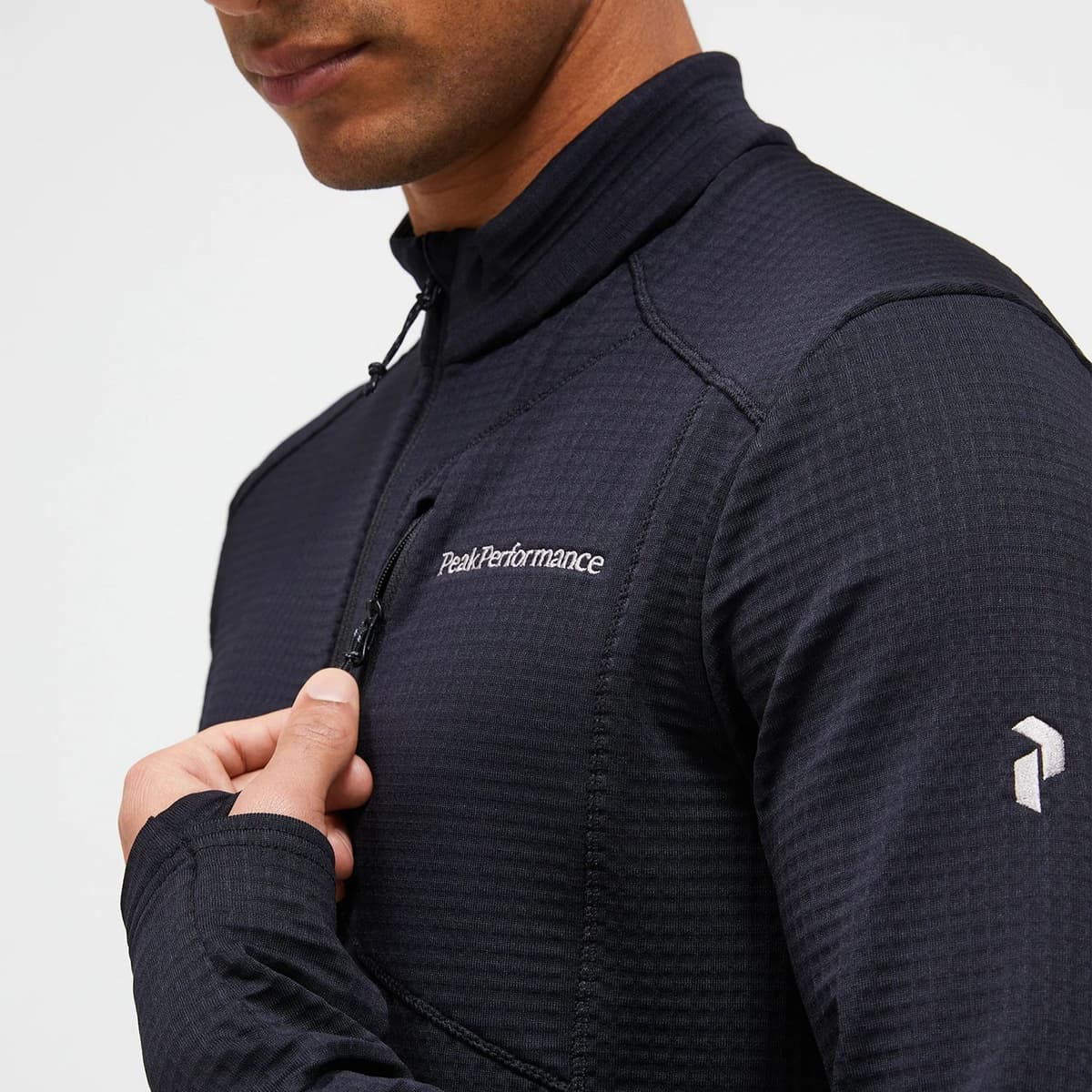 Peak Performance Trail Polartec Zip Skipully Heren Zwart Xl thumbnail 3