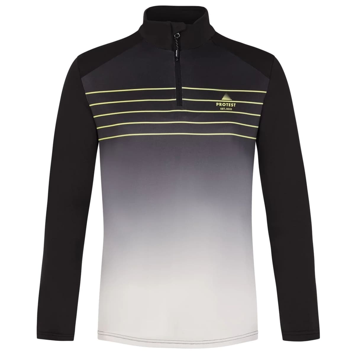 Protest Prtbigby 1/4 Zip Active Skipully Heren Zwart L