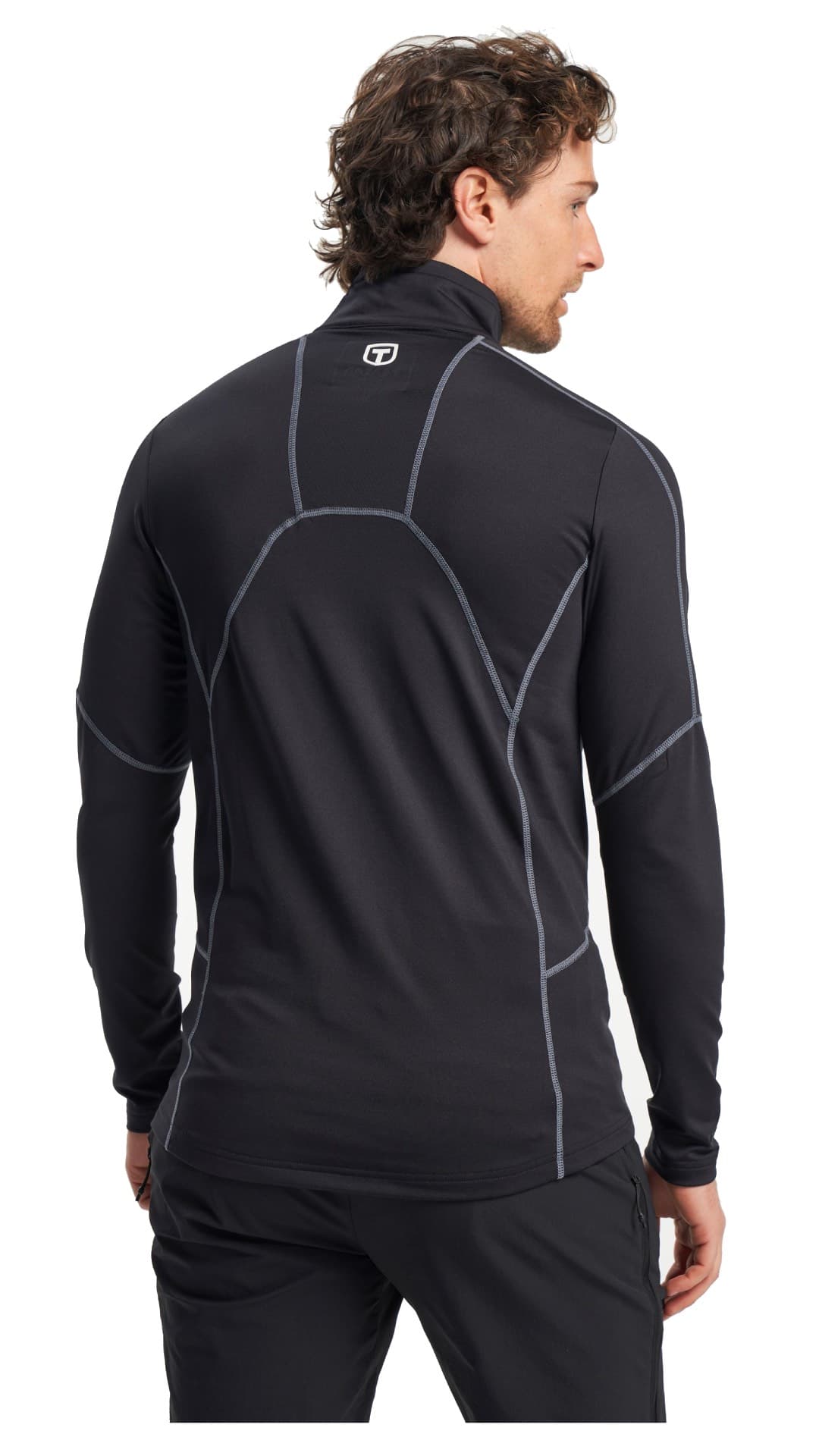 Tenson Txlite Half Zip Skipully Heren Zwart Xl thumbnail 4